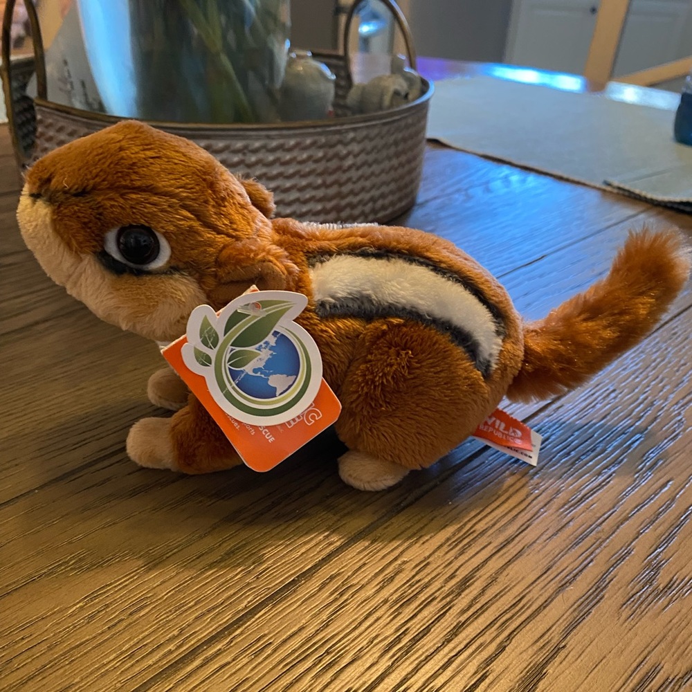 Republic Rescue PocketKins Chipmuck Stuffed Animal